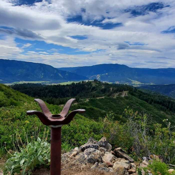 Near Station Creek to Bald Mountian