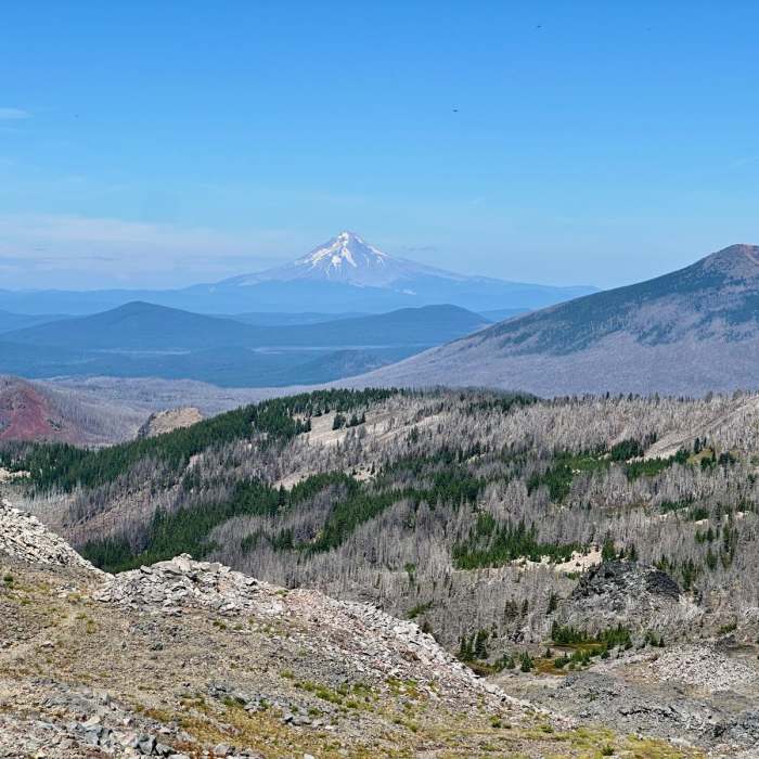 Near Pacific Crest Trail: Mount Jefferson Wilderness