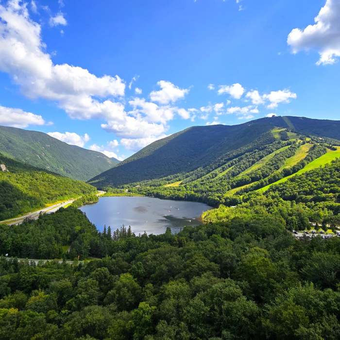 Near Franconia Notch State Park Recreational Trail
