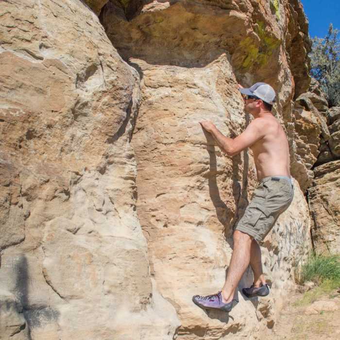 Near Table Rock Bouldering Walls