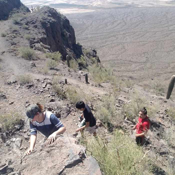 Near Picacho Peak via Hunter Trail
