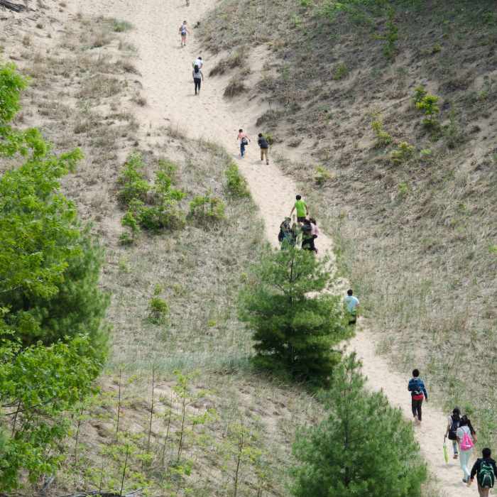 Photo courtesy of MI Dept. of Natural Resources. © 2018 State of Michigan Near Walk-A-Mile Loop