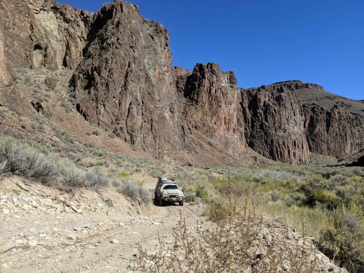 Summit Lake Reservation Route trail photo