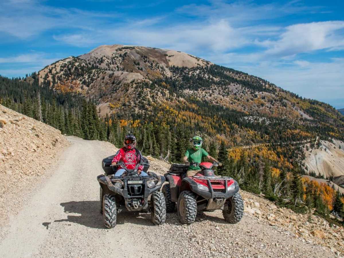 Paiute ATV Trail Beaver Creek over the Tushars photo 2