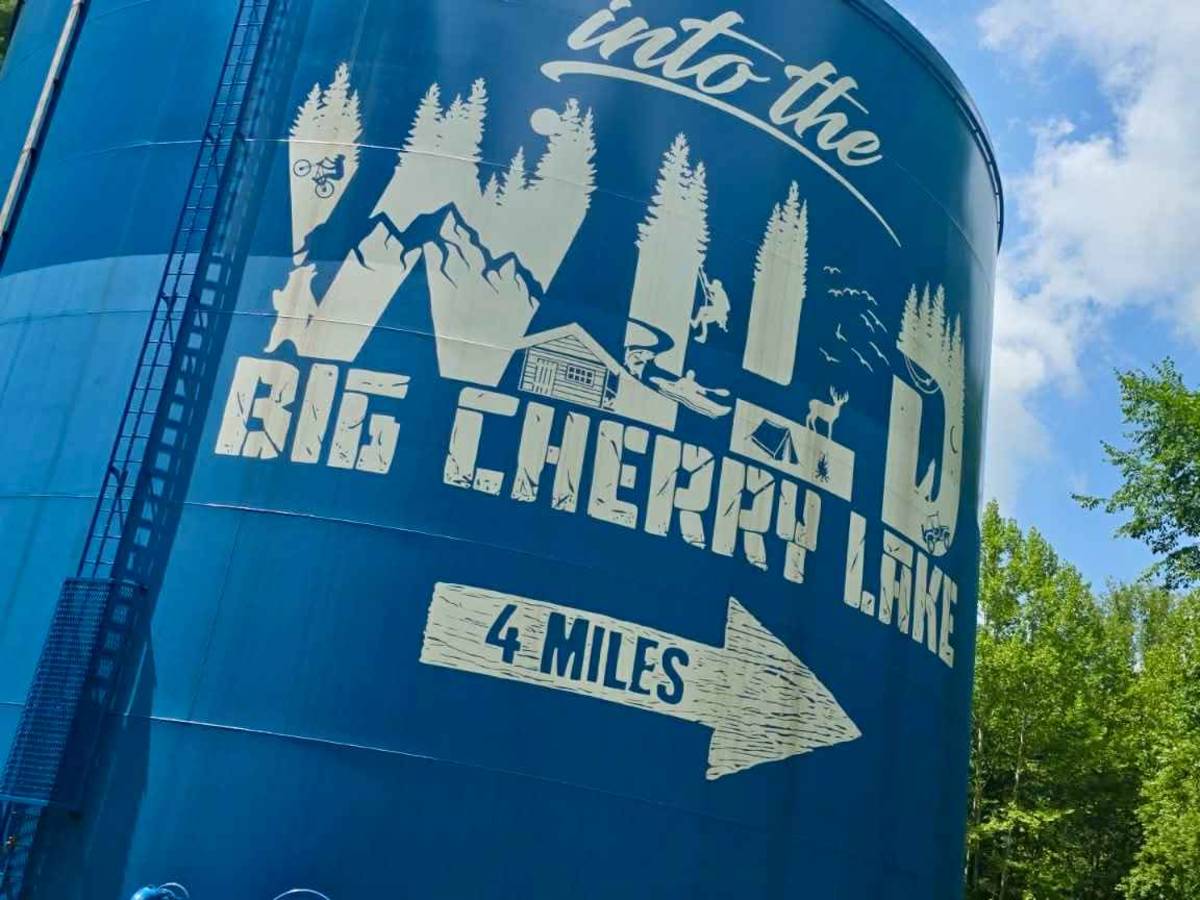 Big Cherry Reservoir trail photo