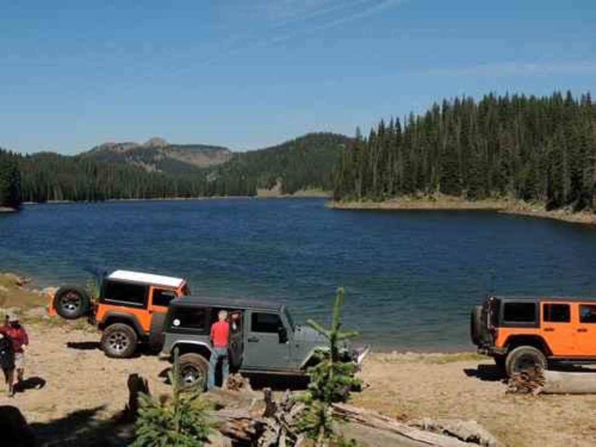 Leon Lake trail photo
