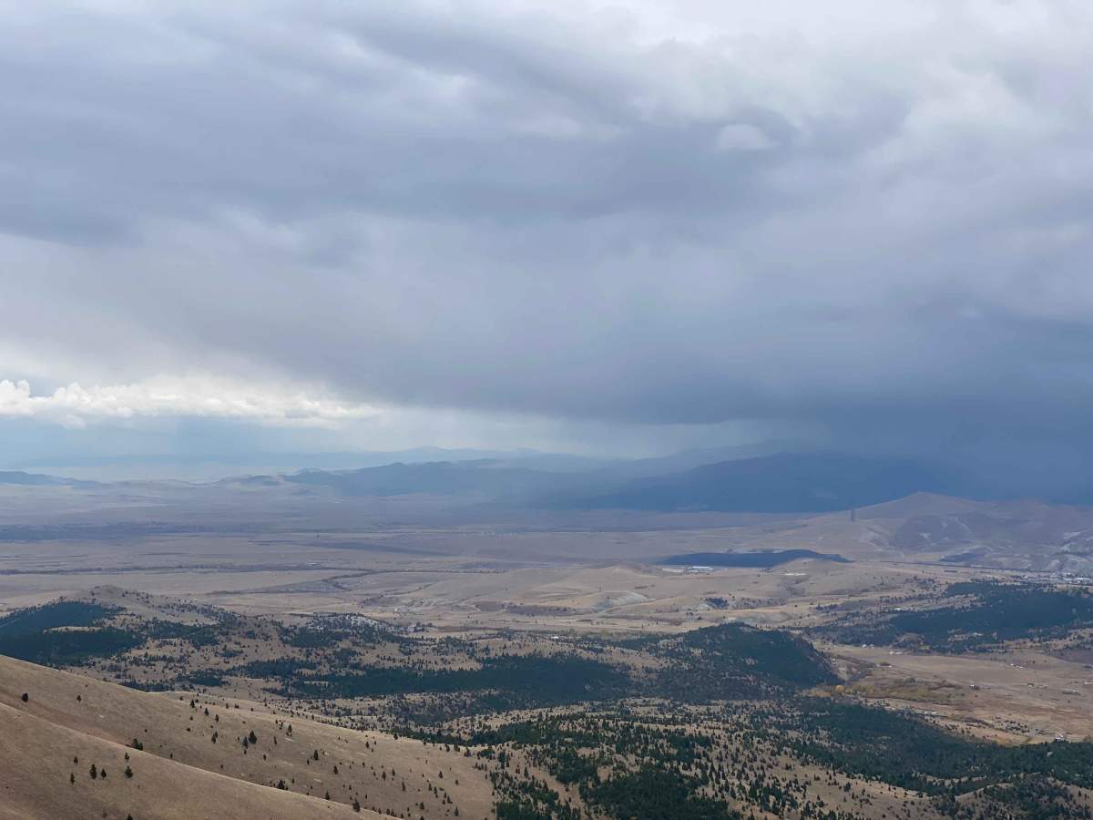 Anaconda Microwave Overlook trail photo