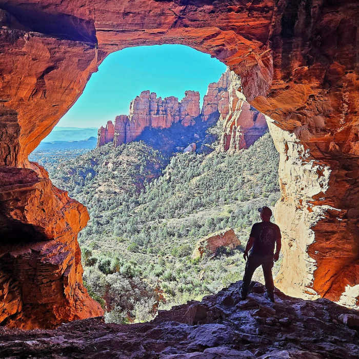 Near Keyhole Cave via Teacup Trail