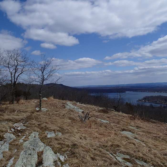 View of Culver Lake from AT Near South Stokes Loop