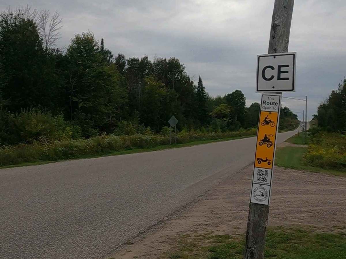 ORV Route CE/Bay Mills - FS 4103 trail photo