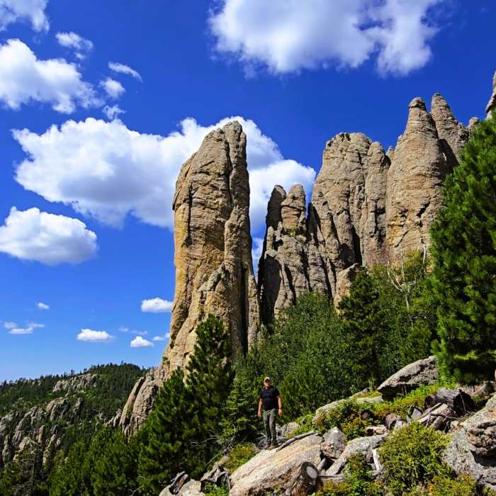 Near Cathedral Spires Spur Trail Near Cathedral Spires Spur Trail