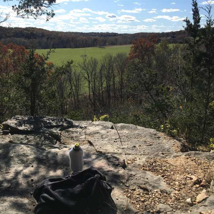 One of my favorite lookout points along the route! Approximately 1.3 miles in. Near Smith Creek Trail