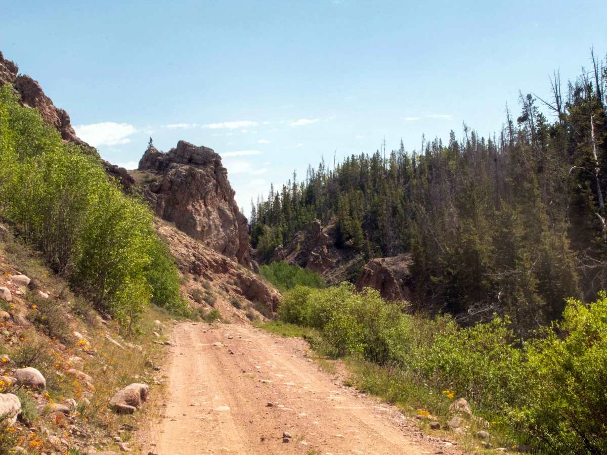 Hole in the Rock-Henry's Fork - FS 80082 trail photo