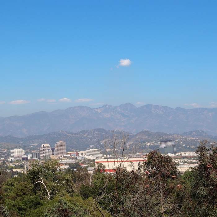 View of Glendale City. Near Bee Rock Out-and-Back