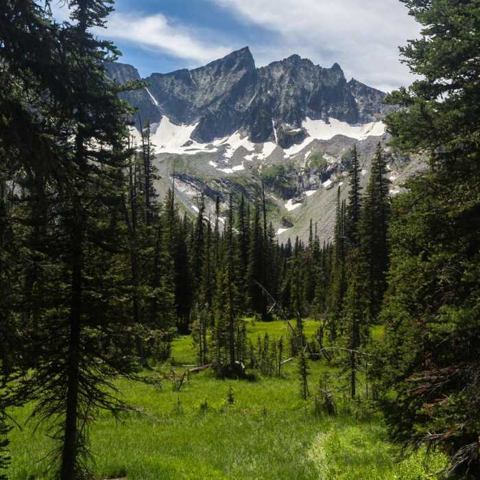 Near Glacier Lake and Conical Peak