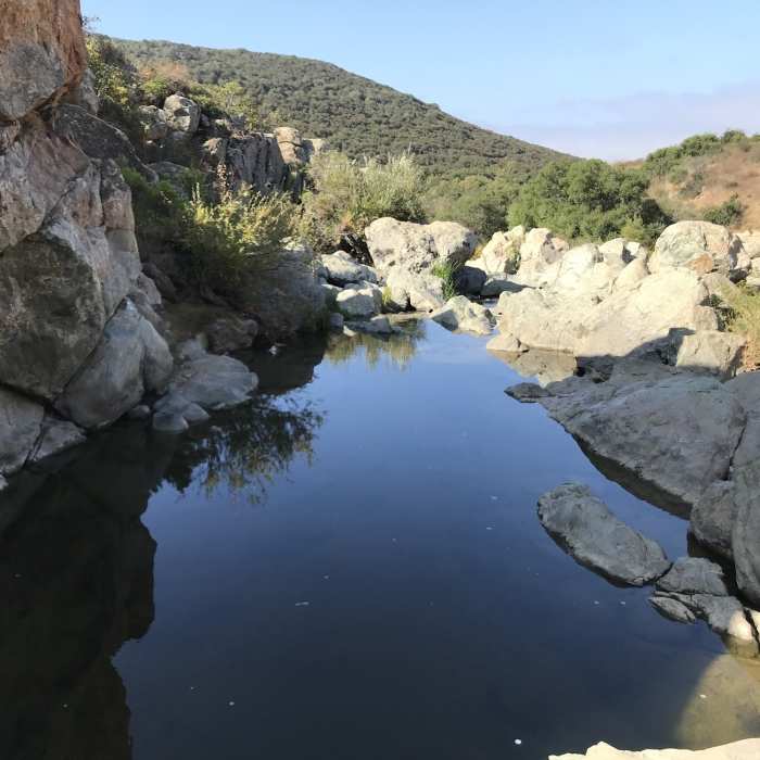 Near Los Penasquitos Creek Waterfall