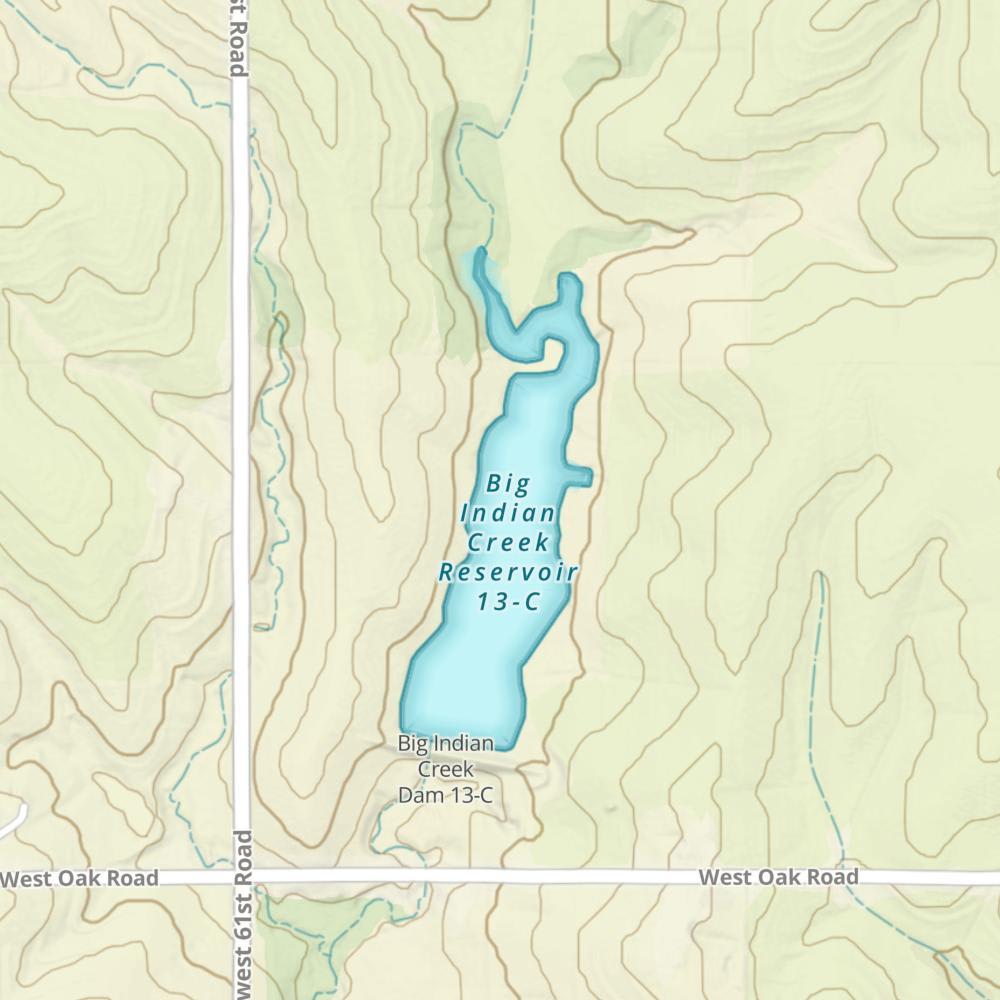 Big Indian Creek Reservoir 13-C photo