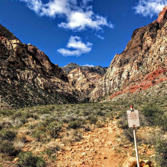 Opening of Oak Creek Canyon Near Oak Creek Canyon Trail