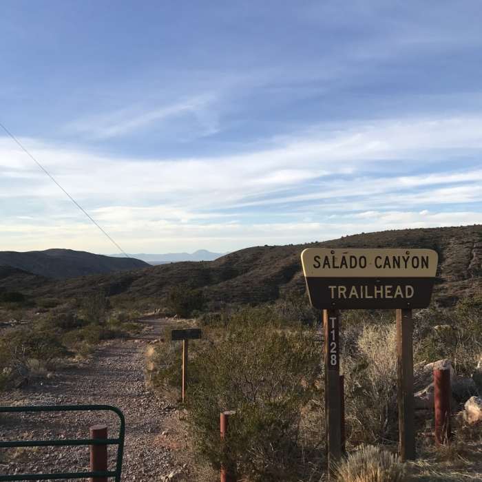 Near Salado Canyon Trail (T128)