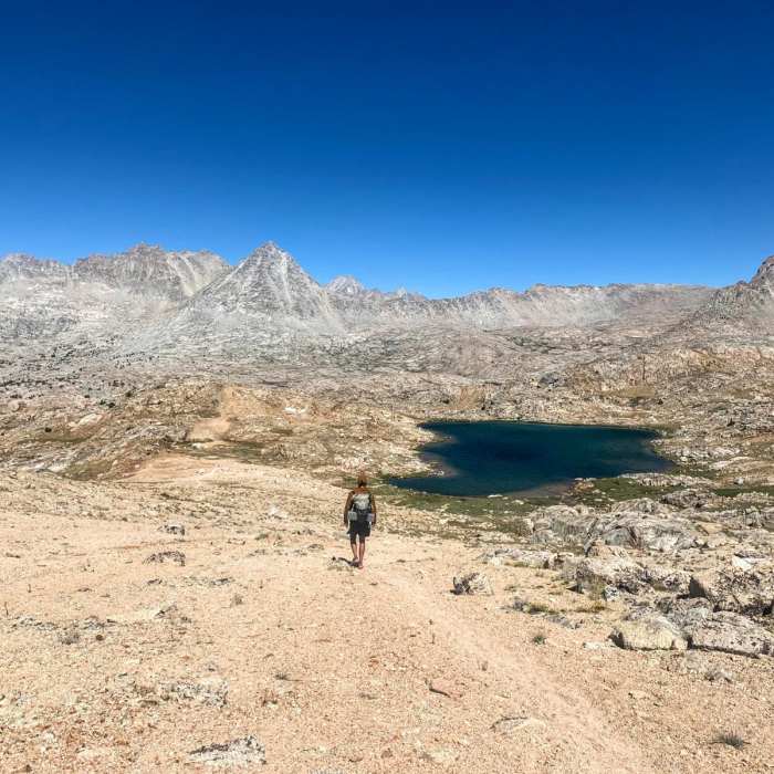 Near Shepherds Pass to Lake South America