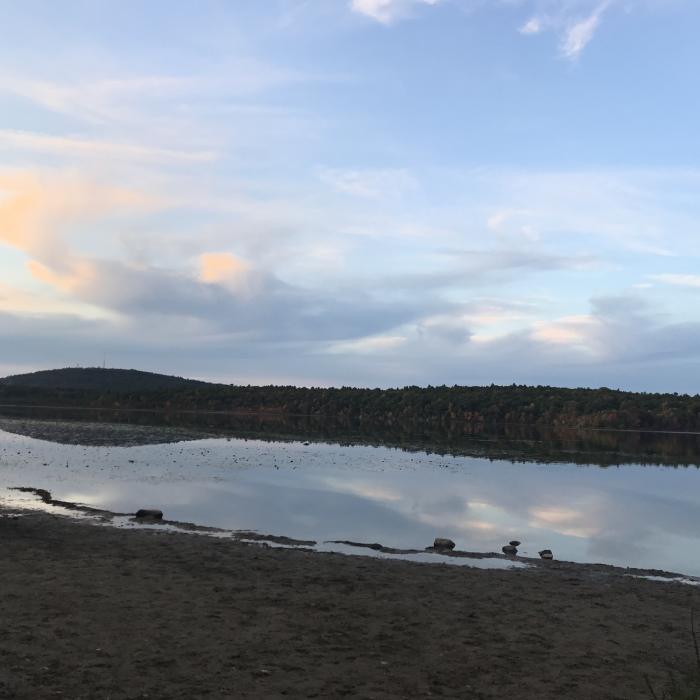 Near Ponkapoag Pond Loop