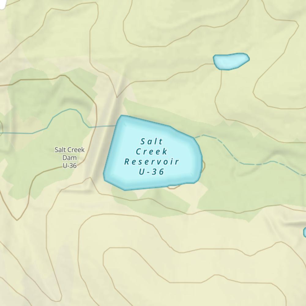 Salt Creek Reservoir U-36 photo
