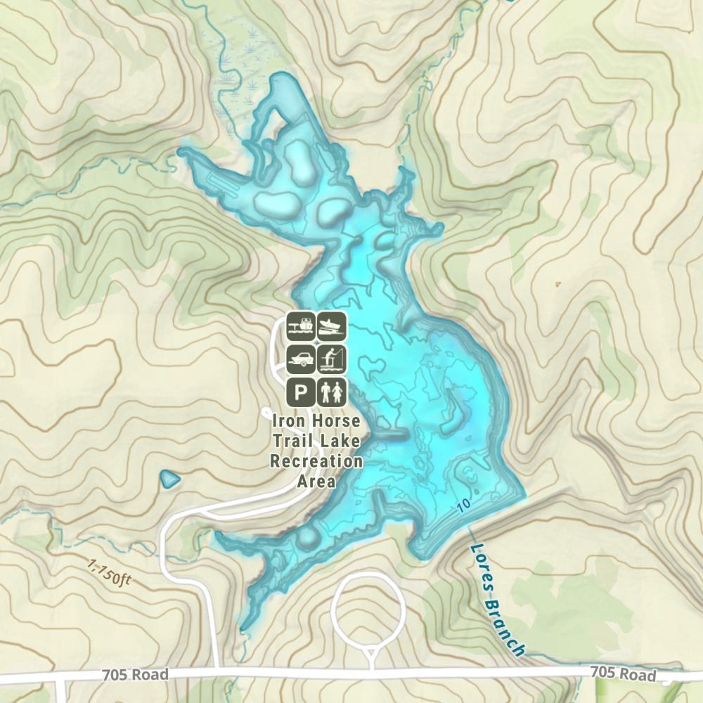Iron Horse Trail Lake photo