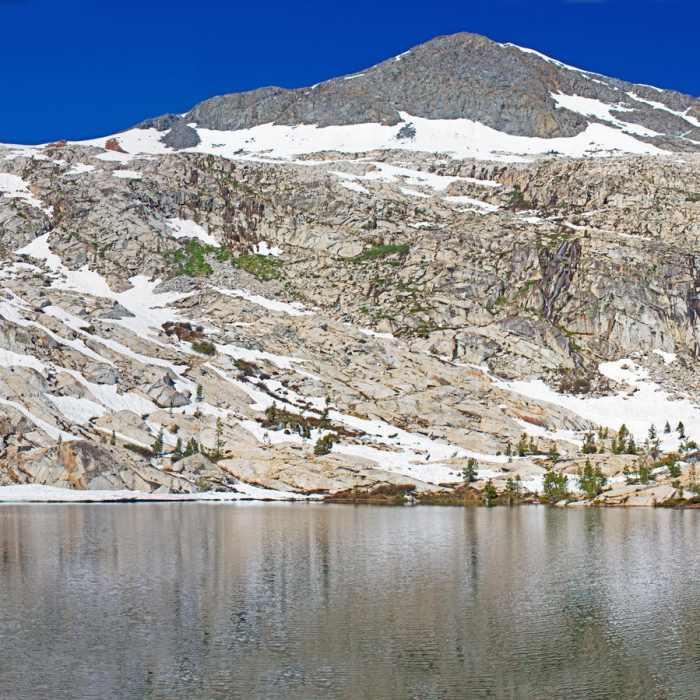Upper Lady Lake and Madera Peak. More spectacular and better campsites than Lower Lady Lake. Near Lady Lake
