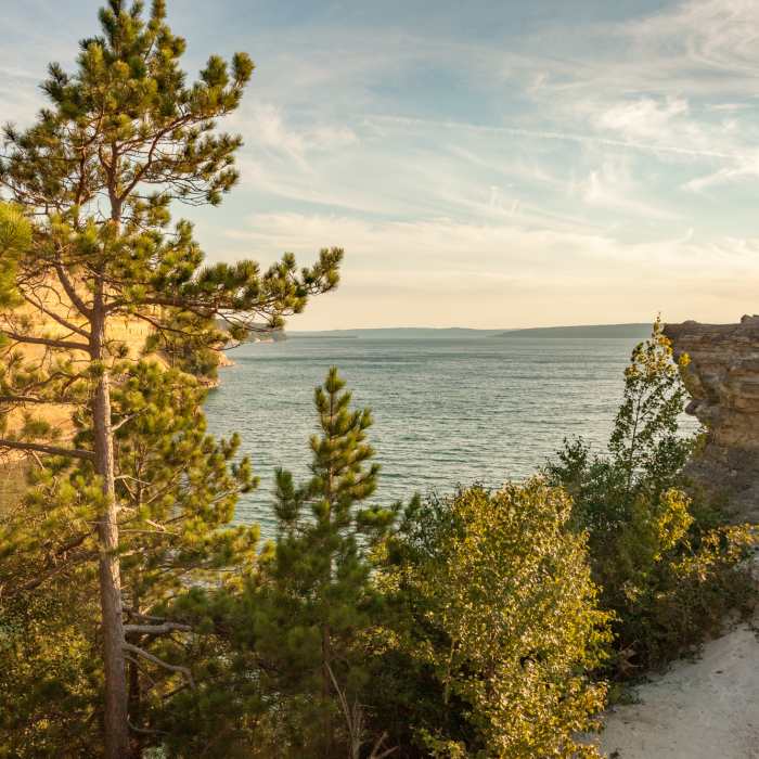 Miner's Castle View Near Miners Castle Overlook