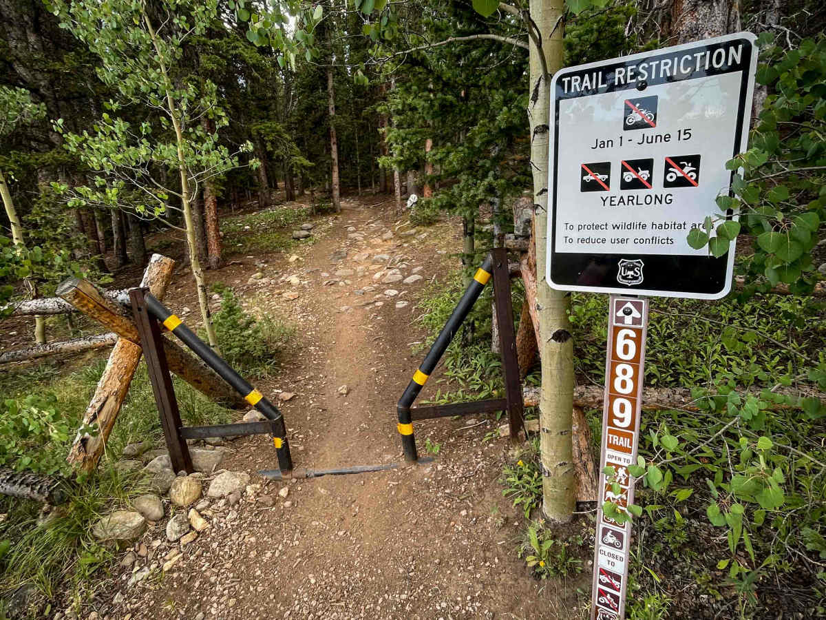 Almgren Trail #689 trail photo