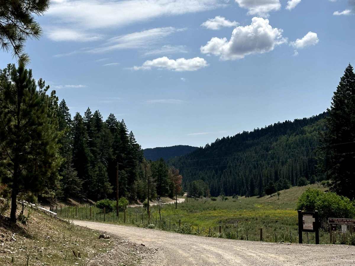 Upper Rio Penasco trail photo