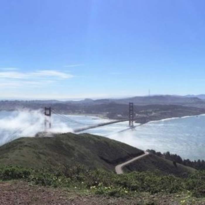 Near Golden Gate Bridge Overlook Out-and-Back