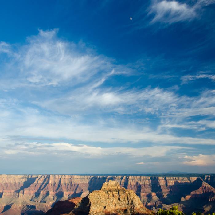 Sunset in Grand Canyon Near Cape Royal Trail