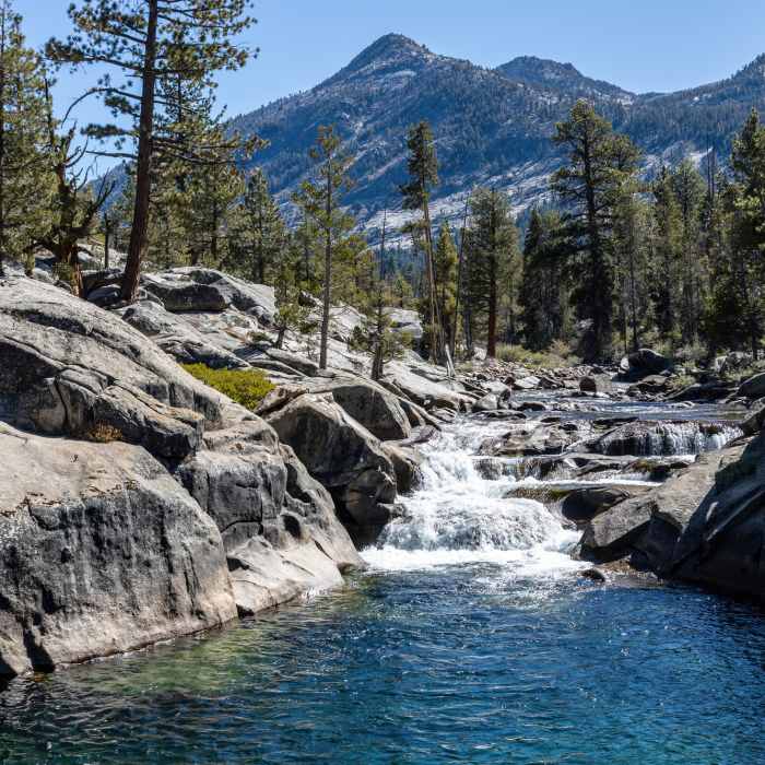 South Fork San Joaquin River Near Florence Lake Trail