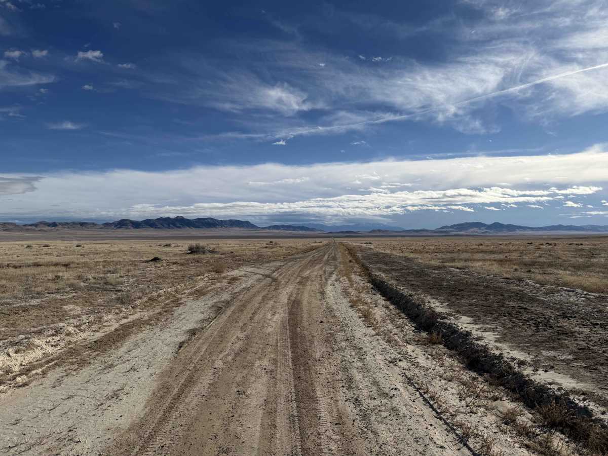 North Alkaline Valley Road trail photo