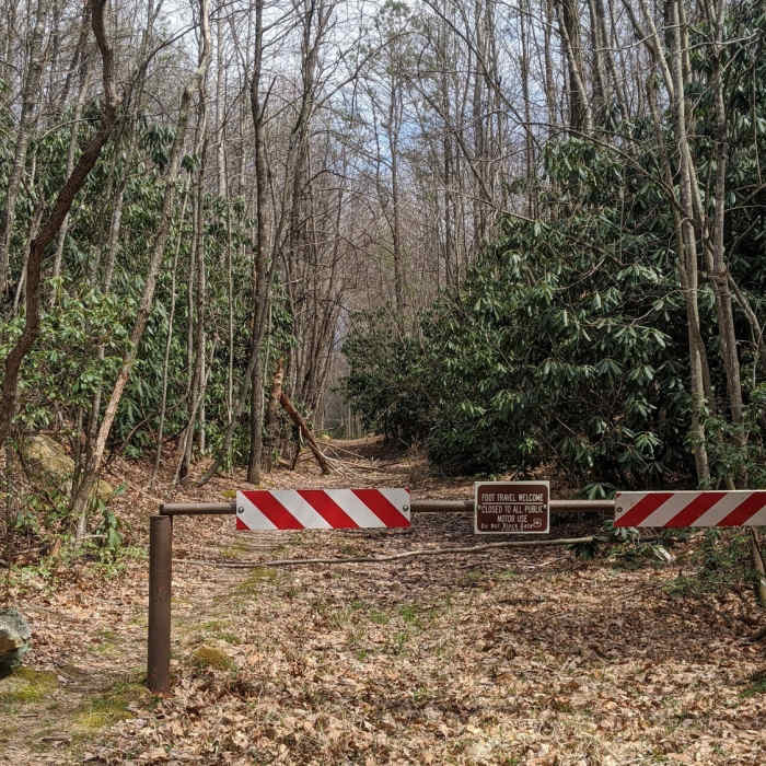 Trailhead Near Potts Rail Trail