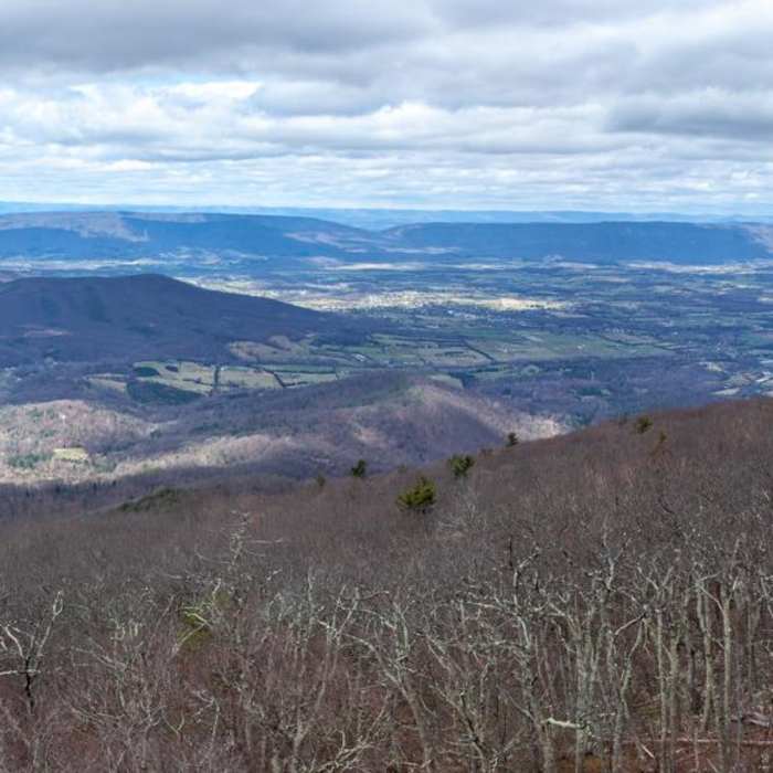 Near Lewis Falls from Big Meadows Campground