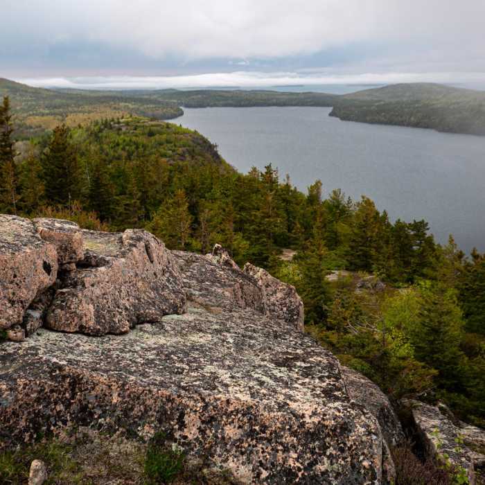 Near The Bubbles and Bubble Rock Hike Near The Bubbles and Bubble Rock Hike