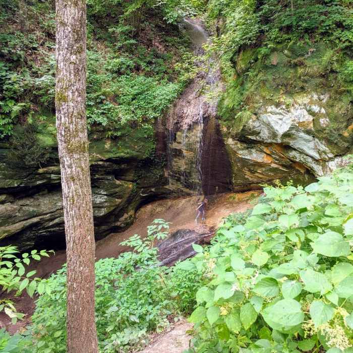 Little Sand Cave Near Little Sand Cave Loop