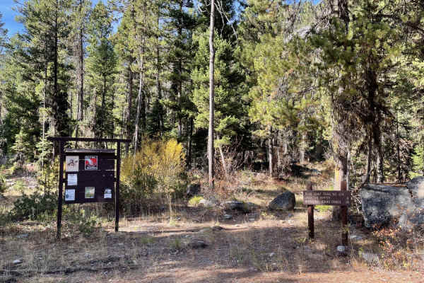 Blue Joint Trailhead Trail