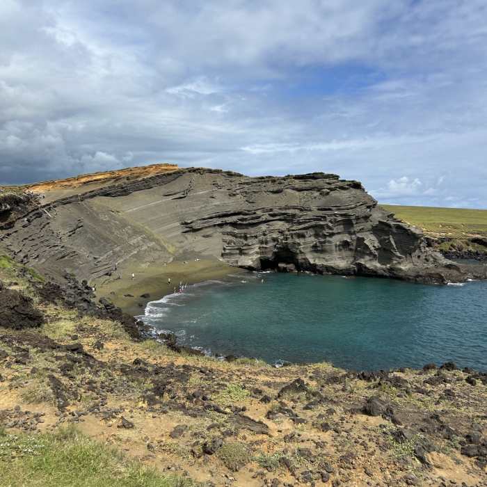 Near Papakolea Green Sand Beach