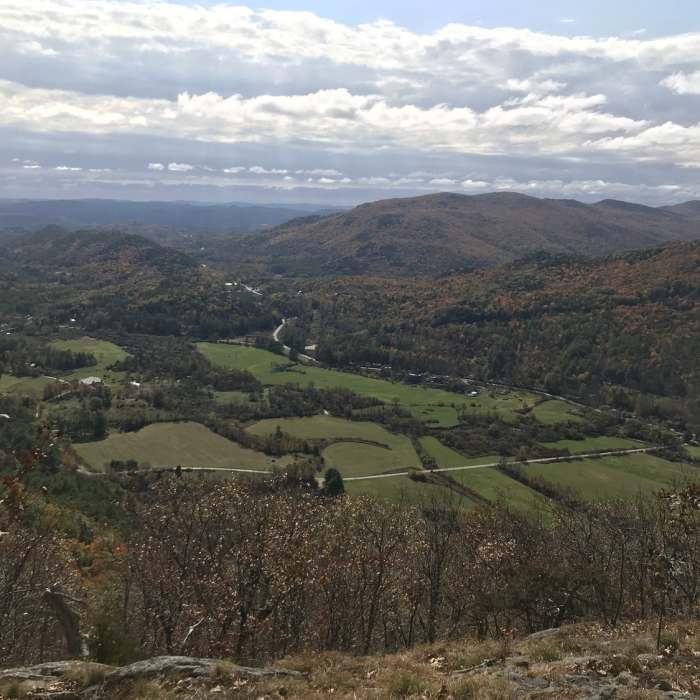 View from Stapleton Point (top of Little Ascutney). Near Little Ascutney Mountain