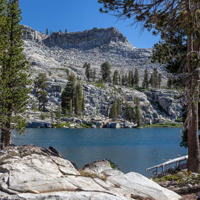 Buena Vista Lake and Buena Vista Peak Near Royal Arch and Buena Vista Lake Trail