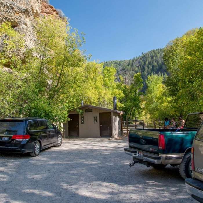 Near Fifth Water Hot Springs