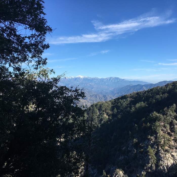 Near Red Box to San Gabriel Peak