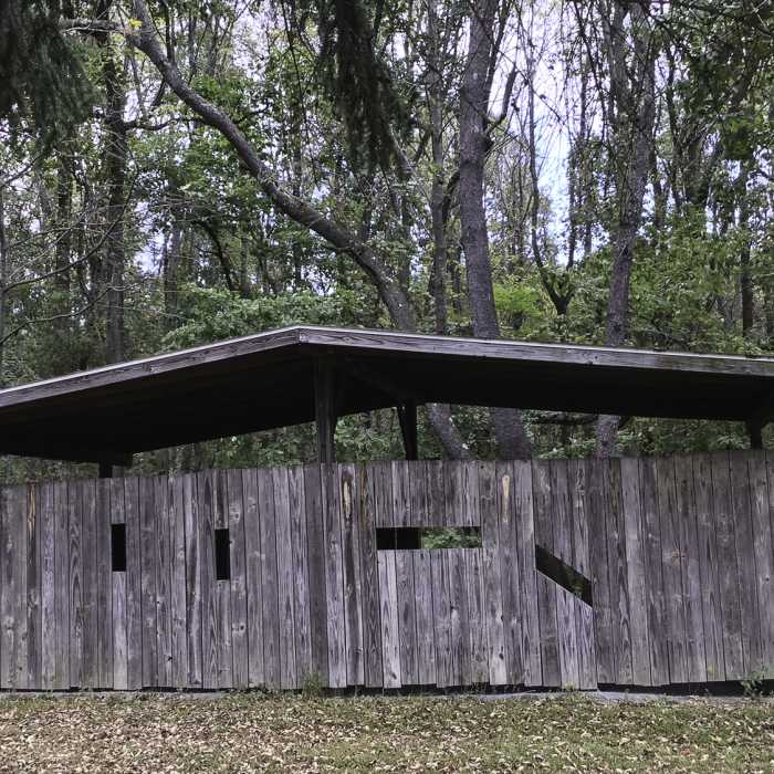 Wildlife Blind Near Perimeter Trail (Black)
