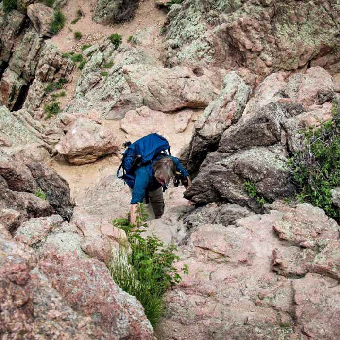 Near Horsetooth Falls and Rock Trail Loop