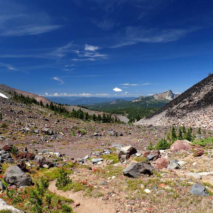 Near Three Sisters Traverse