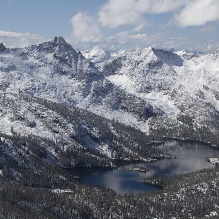 Near Toxaway Lake, Sand Mountain Pass + Snowyside Divide Near Toxaway Lake, Sand Mountain Pass + Snowyside Divide
