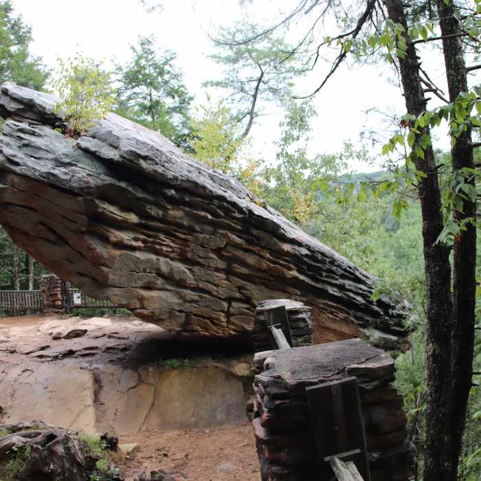 Near Balanced Rock-Laurel Run Loop Hike